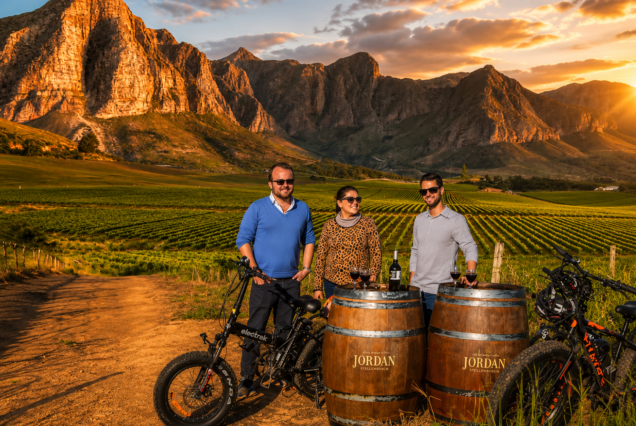Electric Bike Winelands Tour Full-Day (with Lunch)
