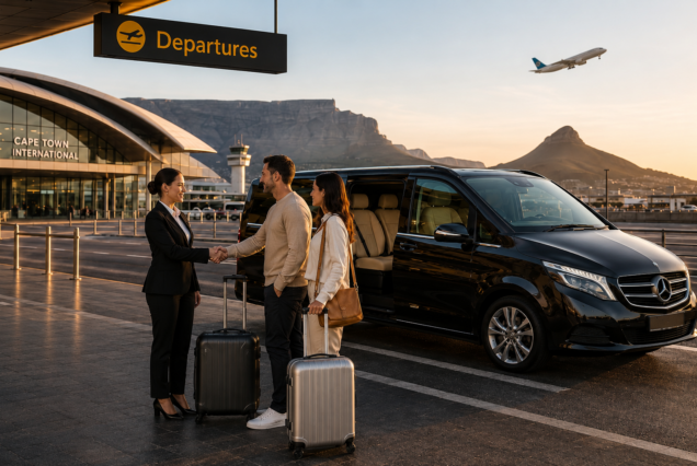 Luxury Transfer Cape Town City to Cape Town Airport